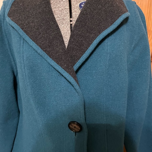 JM Collection Peacoat style jacket, size M - Picture 2 of 7